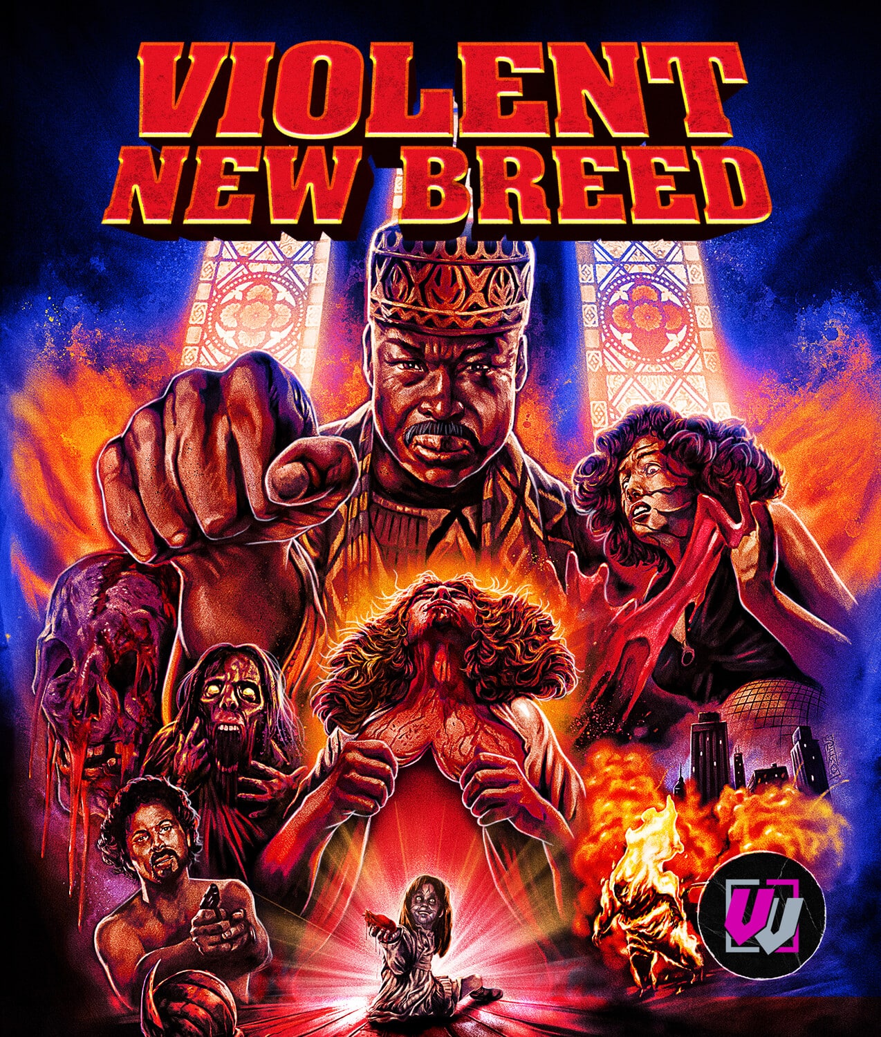 Violent New Breed (Visual Vengeance Collector's Edition)   - BLU-RAY