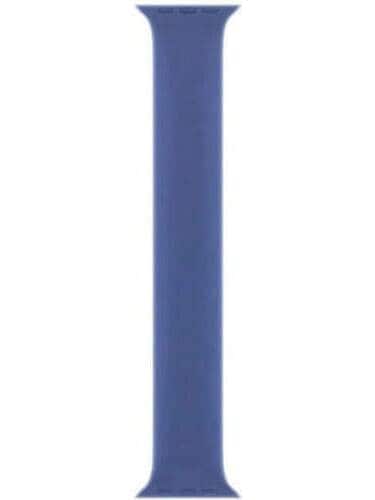 Front. Apple - Watch Solo Loop 40mm - Size 9 - Blue.