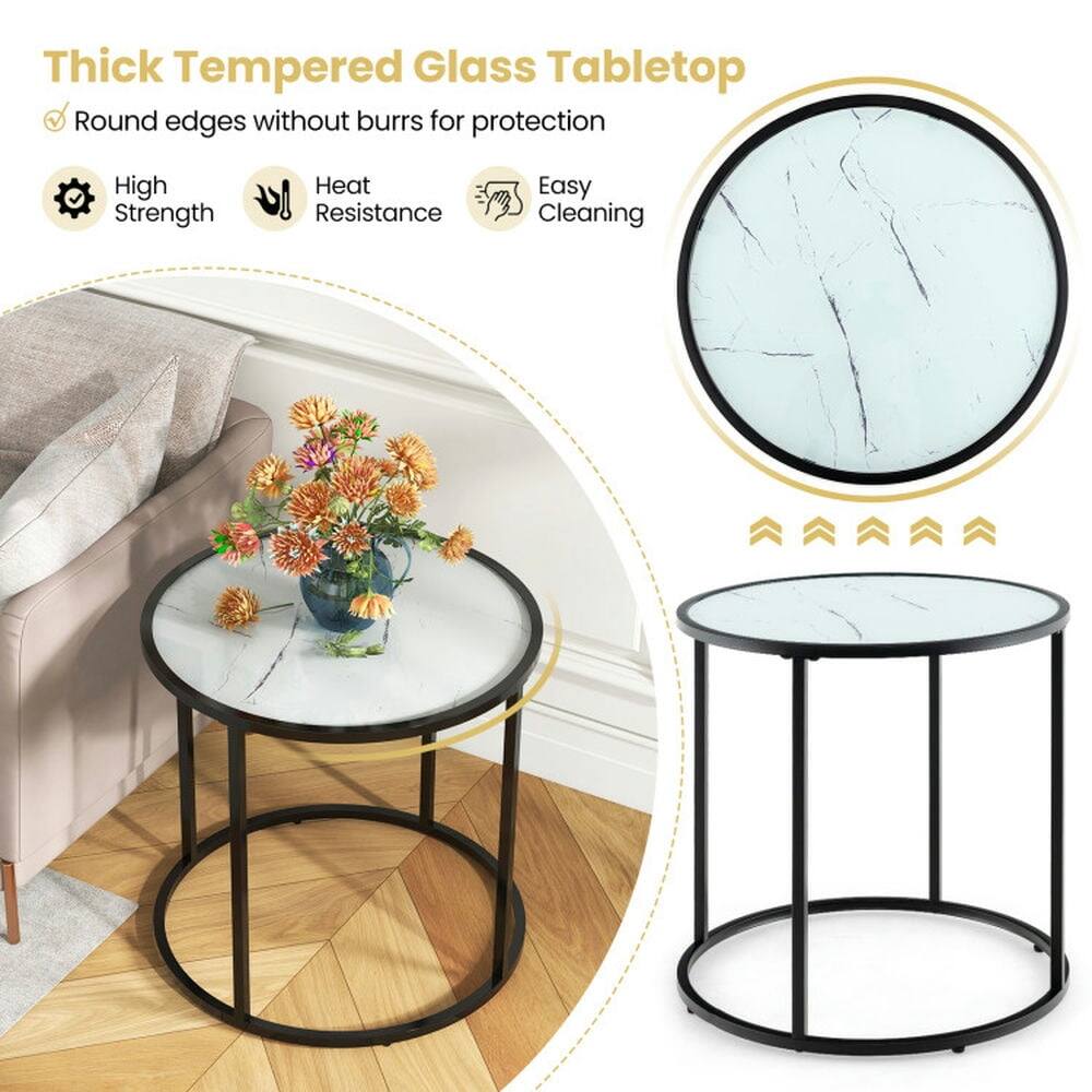 Thick Tempered Glass Tabletop

- Round edges without burrs for protection
- High Strength
- Heat Resistance
- Easy Cleaning