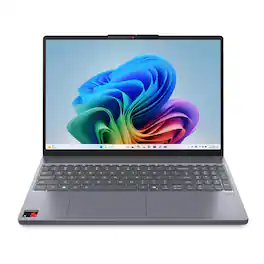 Lenovo - IdeaPad Slim 3 15.3" WUXGA Touch Laptop,Snapdragon X,16GB RAM,512GB SSD,Backlit Keyboard,Win 11,Grey - Gray
