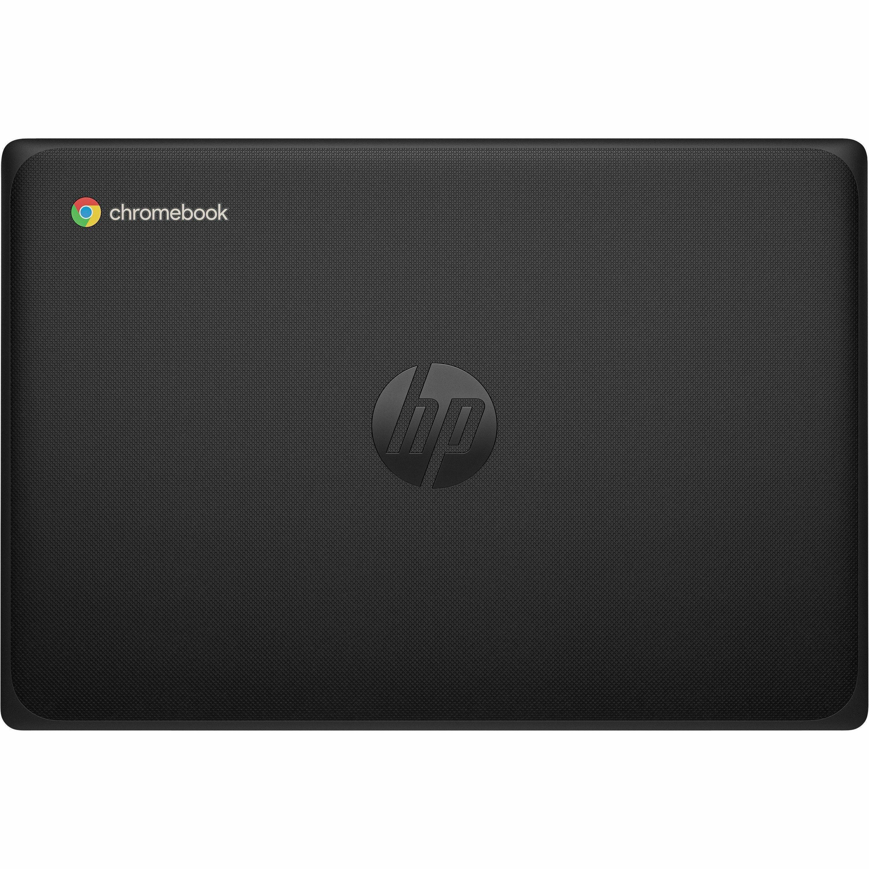 Alt View 5. HP - HP Fortis G1m 11.6" Rugged Chromebook - HD - 60 Hz - Octa-core (ARM Cortex A76 + Cortex A55) - 4 GB - 32 GB Flash Memory - Jet Black.