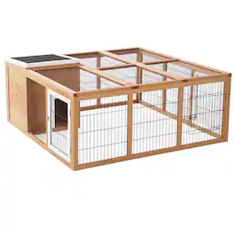 Pawhut - Rabbit Hutch