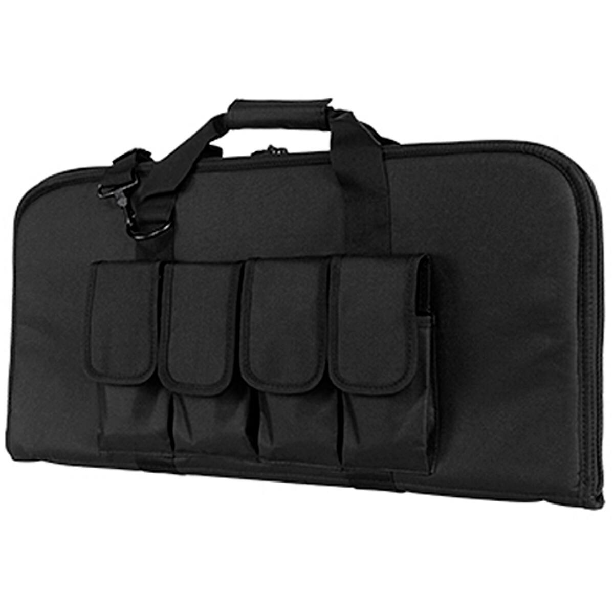 Front. NcSTAR - NcSTAR Vism Soft Padded Case for 28" Subgun and Similar Pistols, Black - Black.