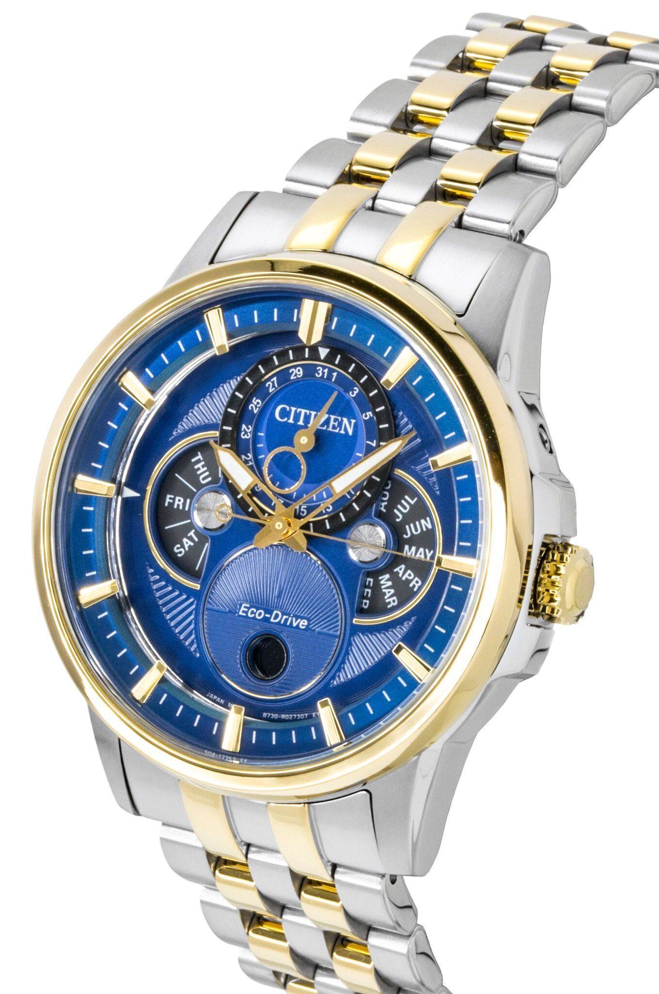 29 31 1 27 3 25 CITIZEN 5 23 ZEN THU 21 11 AUG FRI 5 JUL 0 JUN SAT MAY FRI MAR APR Eco-Drive JAPAN 8730-R027307 E 504-17252-5