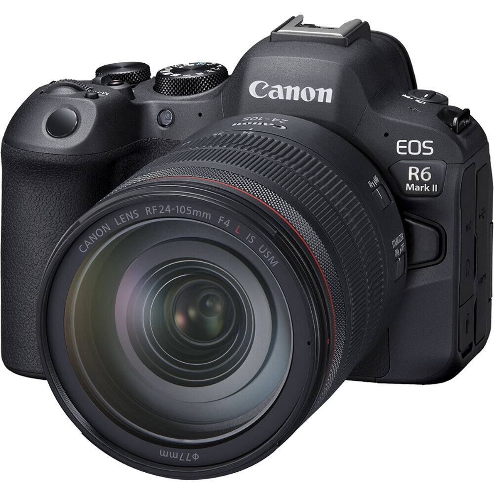 Canon EOS R6 Mark II with Canon Lens RF24-105mm F4 L IS USM, 77mm, $77