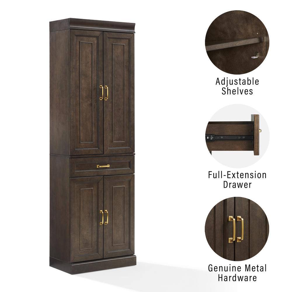 Adjustable Shelves  
Full-Extension Drawer  
Genuine Metal Hardware