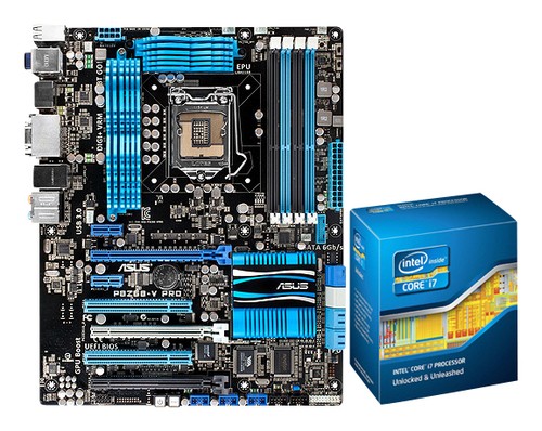 Best Buy: Intel Unlocked Core™ i7-2600K Processor and ATX I72600K-P8Z68VPRO-BNDL
