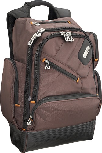 Béis 'The Backpack' in Maple - Brown Laptop Backpack for Work & Travel