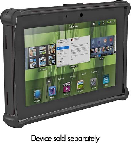 Angle Standard. Ballistic - Tough Jacket Case for Blackberry Playbook - Black.
