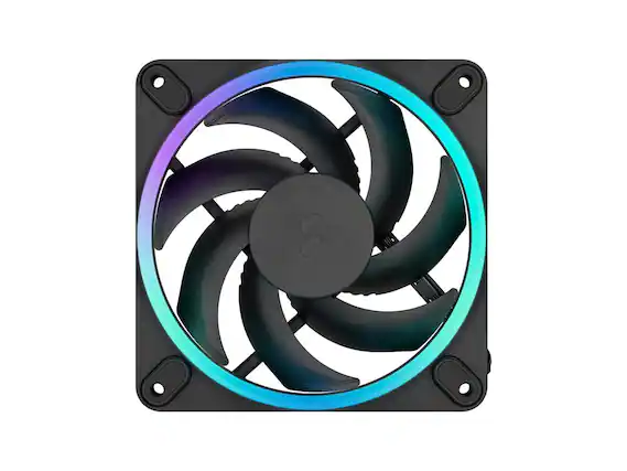 Front. Fractal Design - Momentum 12 Cooling Fan - Black.