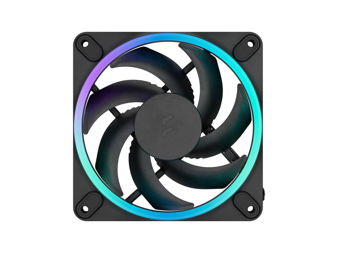 Front. Fractal Design - Momentum 12 Cooling Fan - Black.