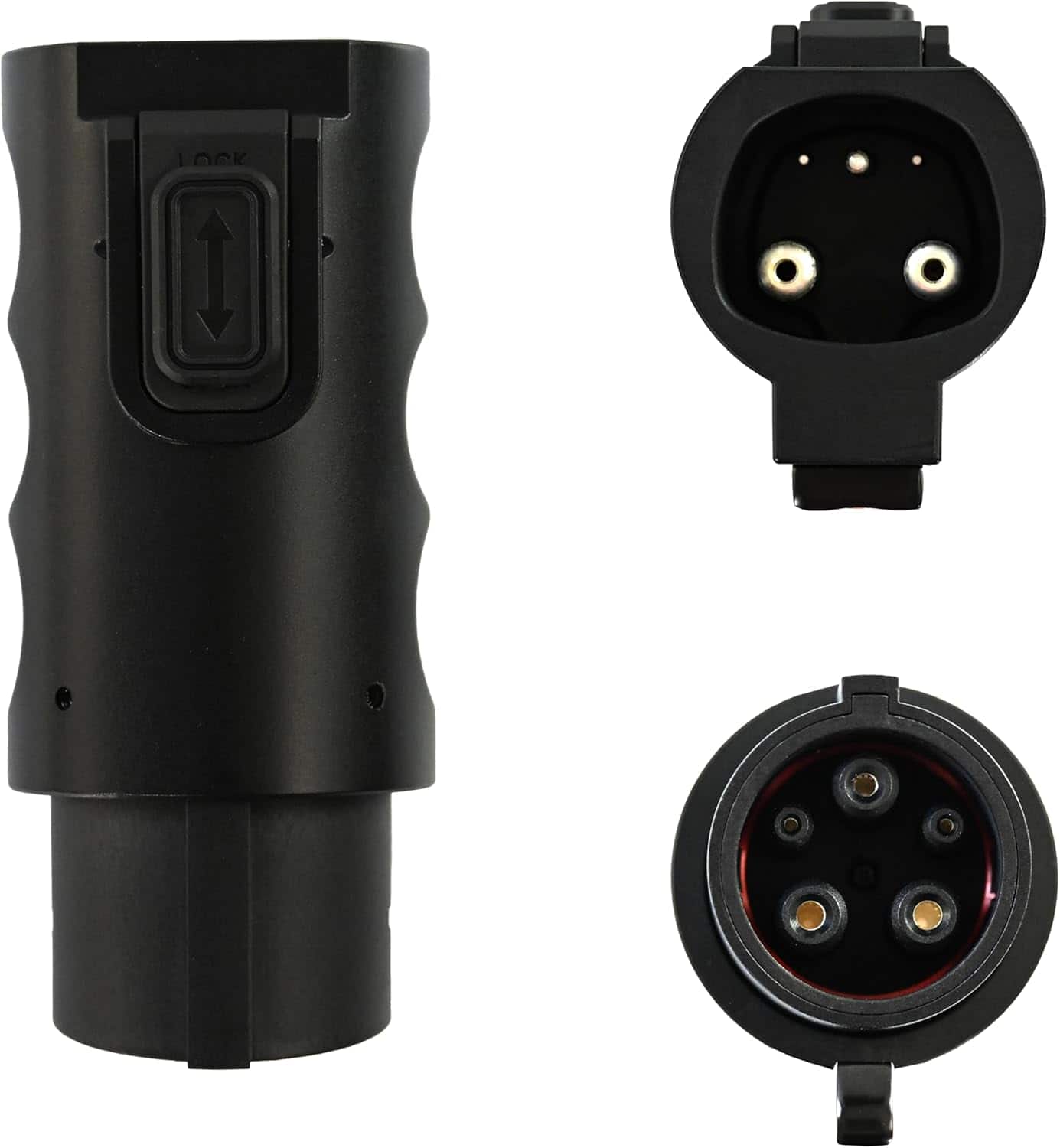 Schumacher Electric - SA947 EV Adapter – NACS to J1772 Connector, Compatible with Tesla Chargers and J1772 EVs - Black
