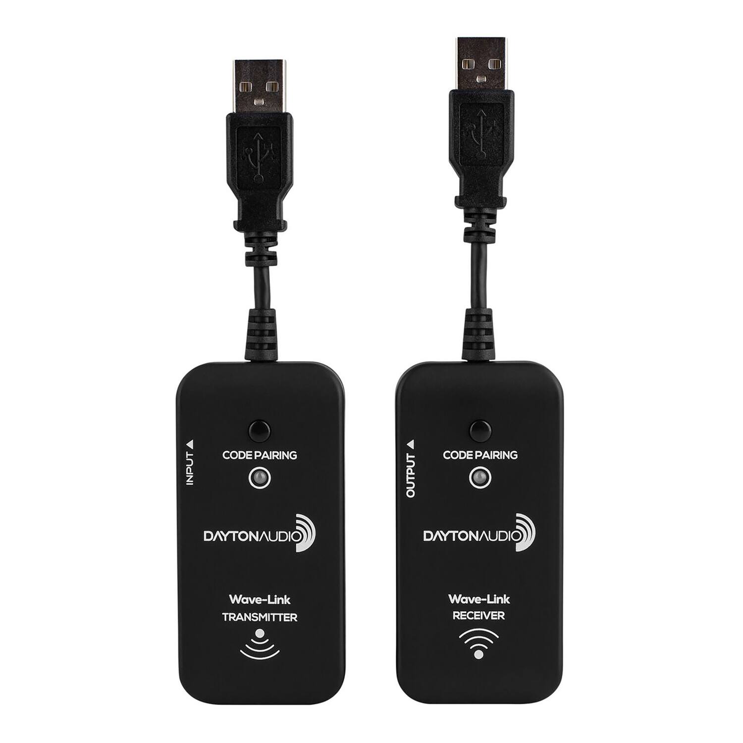 INPUT CODE PAIRING OUTPUT CODE PAIRING DAYTONAUDIO DAYTONAUDIO Wave-Link TRANSMITTER Wave-Link RECEIVER