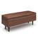 Front. Simpli Home - Shay Mid Century Rectangular Storage Ottoman - Distressed Saddle Brown.