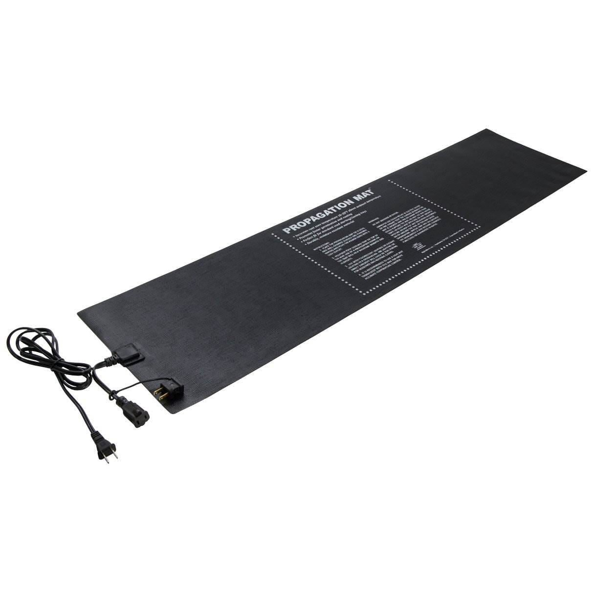 Hydrofarm - Dirt Genius 19007 Hydroponic 12 x 48" 60 Watt Seed Start Propagation Heat Mat - Black