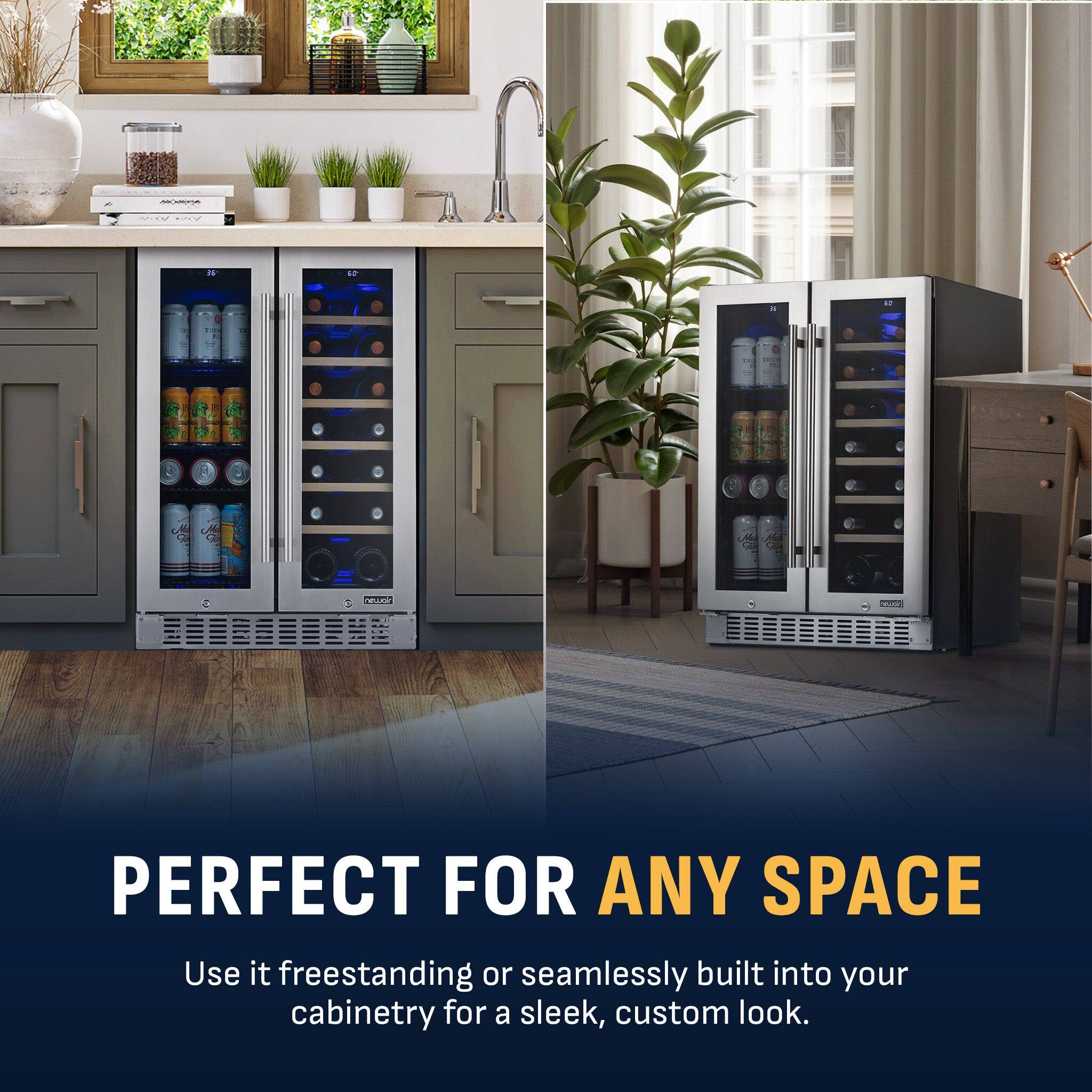 PERFECT FOR ANY SPACE  
Use it freestanding or seamlessly built into your cabinetry for a sleek, custom look.