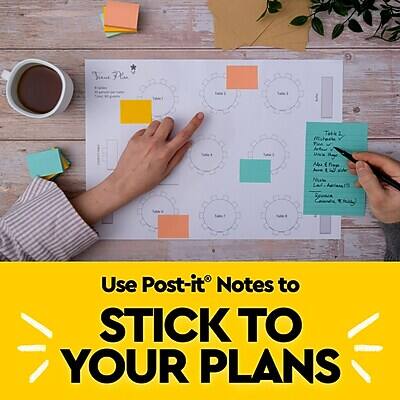 Sure, here is the corrected and grouped text:

---

**Main Text:**
- Use Post-it® Notes to STICK TO YOUR PLANS

**Image Text:**
- Tiene Plu
- Alea Nore
- Task 1
  - Plan
  - Research
  - Write
  - Edit
  - Publish
- Task 2
  - Plan
  - Research
  - Write
  - Edit
  - Publish

**Additional Text:**
- (No additional text provided)

---