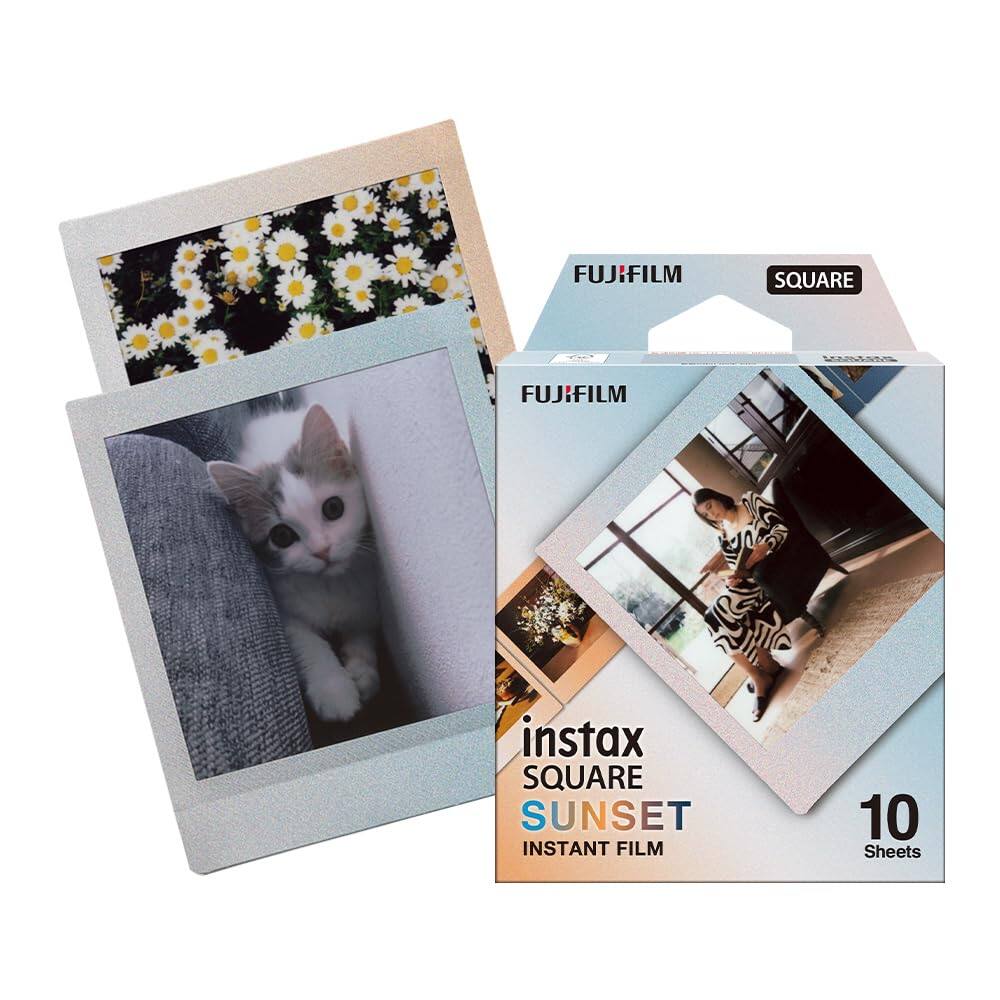 FUJIFILM SQUARE MANA instax SQUARE SUNSET INSTANT FILM 10 Sheets