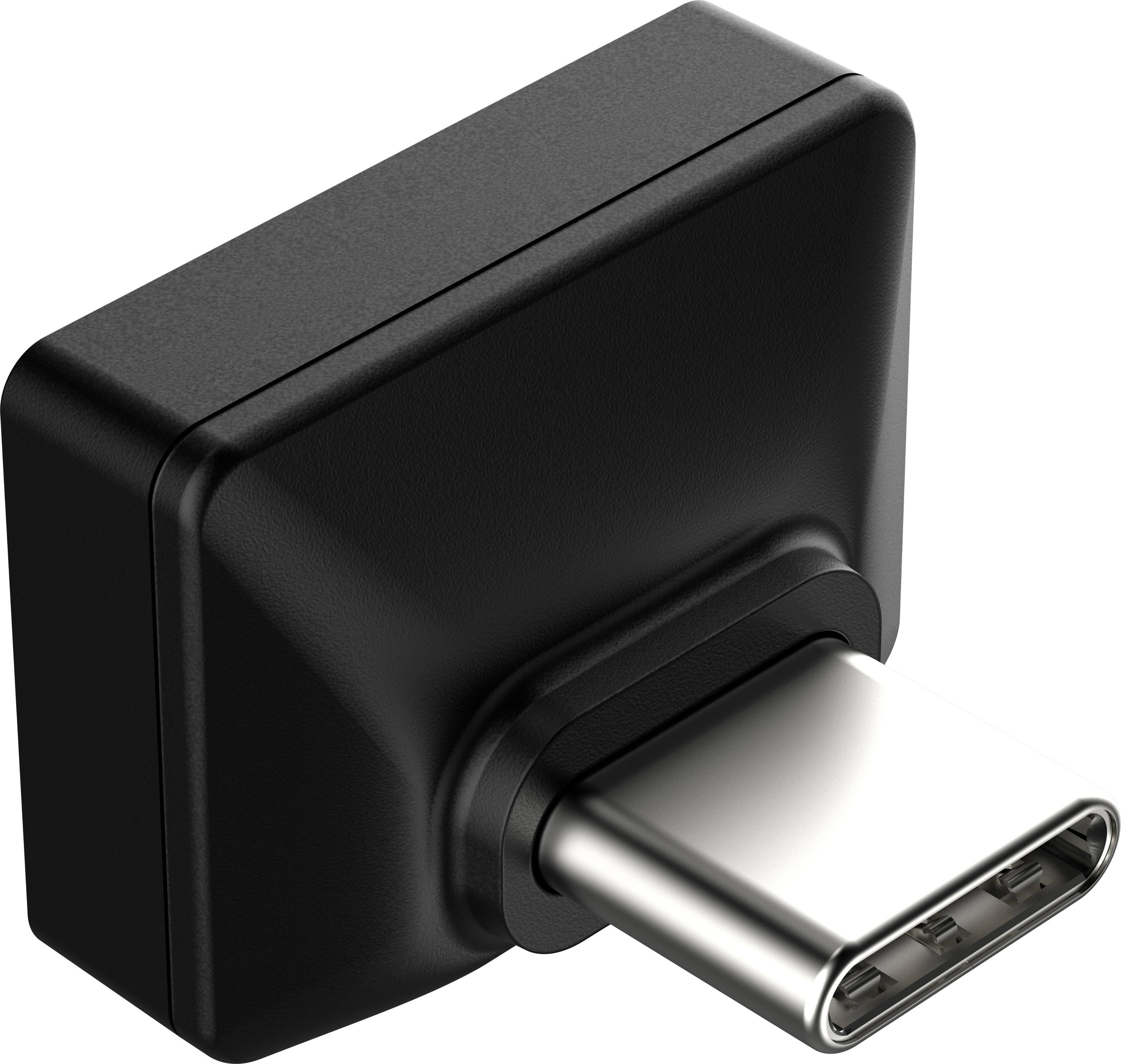 Left. SanDisk - Extreme Fit 256GB USB-C Flash Drive - black.