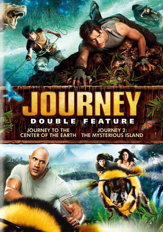  Journey to the Center of the Earth/Journey 2: The Mysterious Island [2 Discs] [DVD]