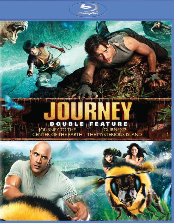  Journey to the Center of the Earth/Journey 2: The Mysterious Island [2 Discs] [Blu-ray]