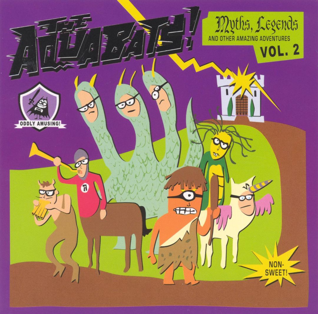 Myths, Legends And Other Amazing Adventures Vol 2 Music CD 2000 The Aquabats  714753004627
