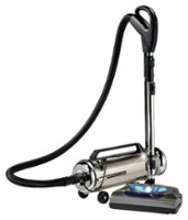 MetroVac - Pro Canister Vacuum - Stainless-Steel/Chrome - Front_Zoom