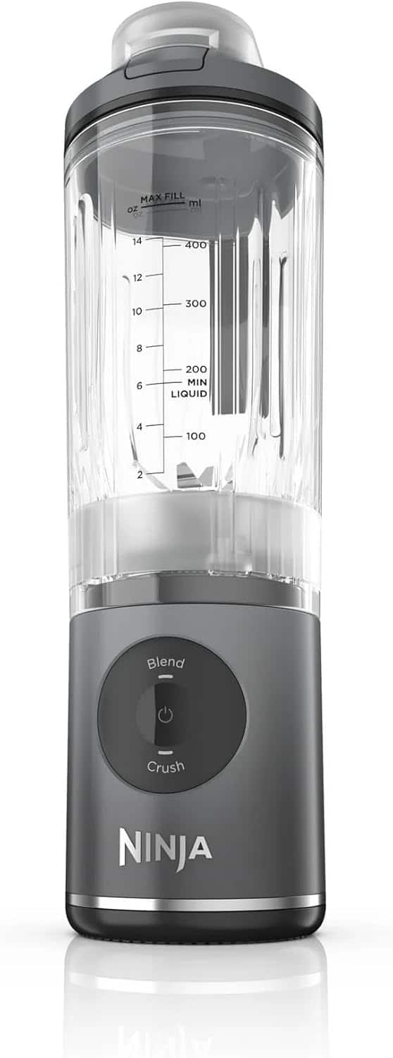 Ninja BC200GY Blast Max Personal Cordless Blender, 3 Programs, 20