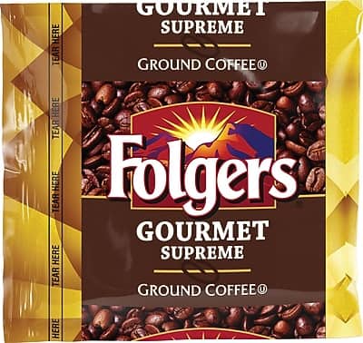 Folgers - Folgers® Gourmet Supreme Coffee, 1.75 oz. Fraction Packs, 42/Carton (06437)