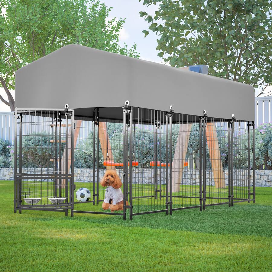 A closer look at Individualized Outdoor Dog Crate For Country Homes