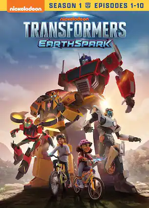 Front. Transformers: EarthSpark: Season 1 - Episodes 1-10 - DVD.