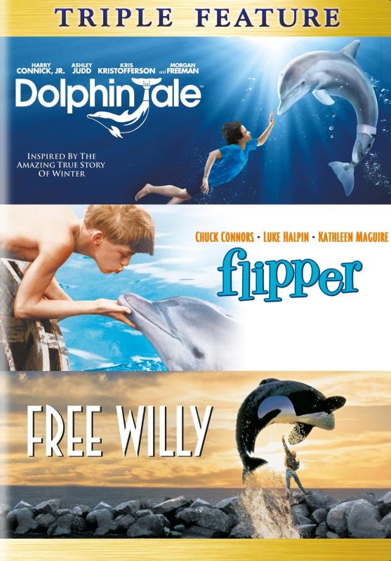  Dolphin Tale/Flipper/Free Willy [3 Discs] [DVD]