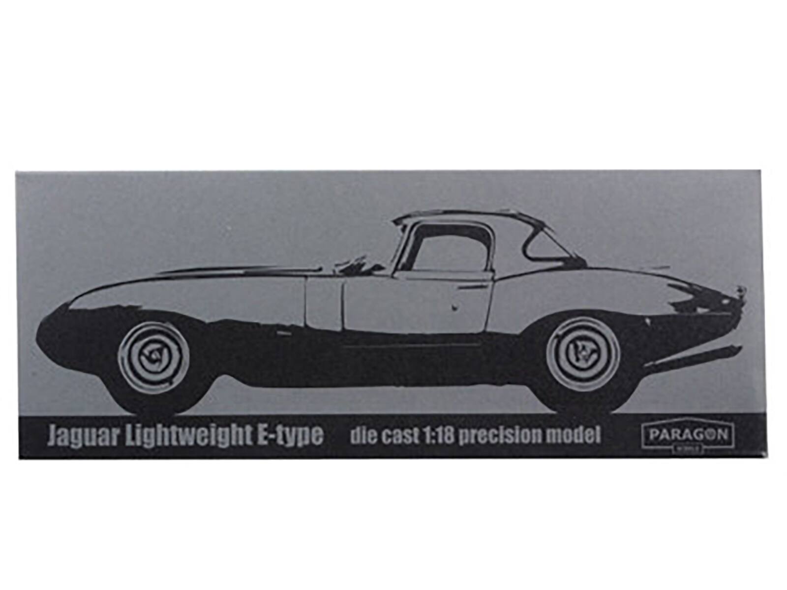Jaguar Lightweight E-type die cast 1:18 precision model PARAGON