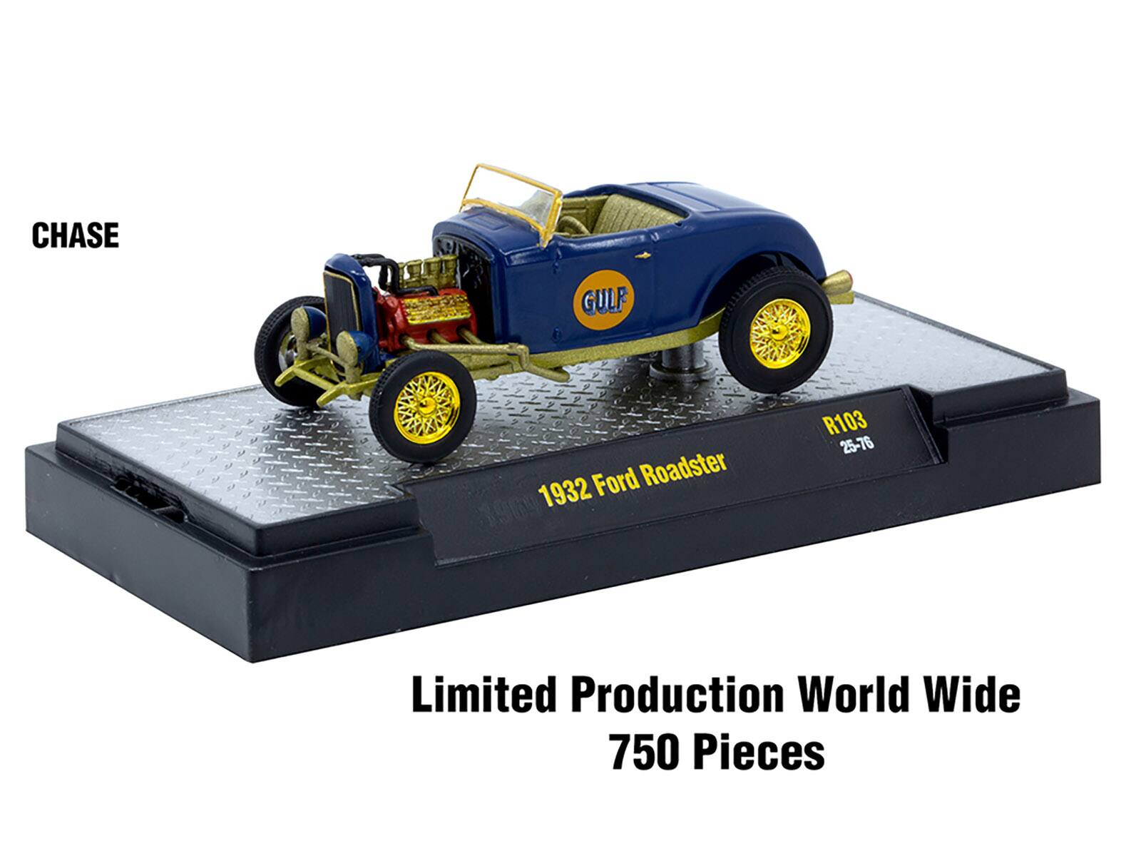 CHASE  
GULF  
1932 Ford Roadster  
R103  
25-76  

Limited Production World Wide  
750 Pieces