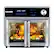Alt View 13. Kalorik - MAXX 26 qt Digital Air Fryer Oven and Grill - Stainless Steel.