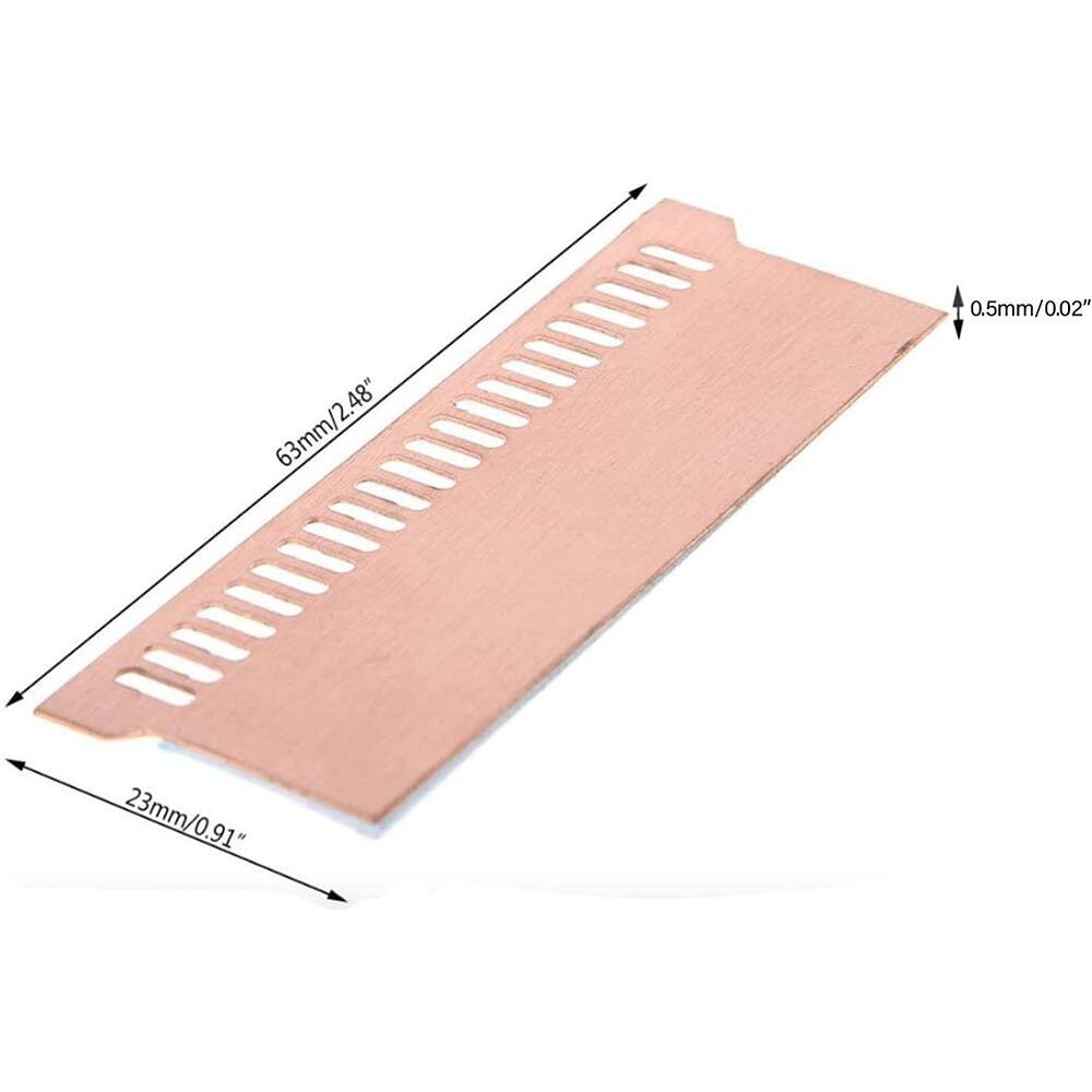 63mm/2.48"  
23mm/0.91"  
0.5mm/0.02"