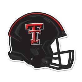 WinCraft - Texas Tech Red Raiders 14" Helmet Wood Sign - Multicolor