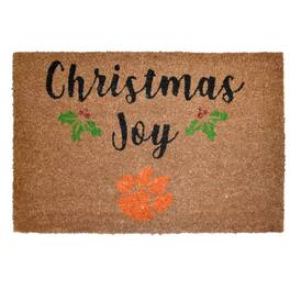 The Memory Company - Clemson Tigers 23" x 35" Holiday Door Mat - Multicolor