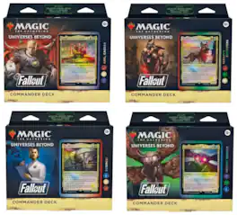 Wizards of The Coast - Magic: The Gathering Fallout Commander Deck (1 Commander Deck per Order) - Styles May Vary