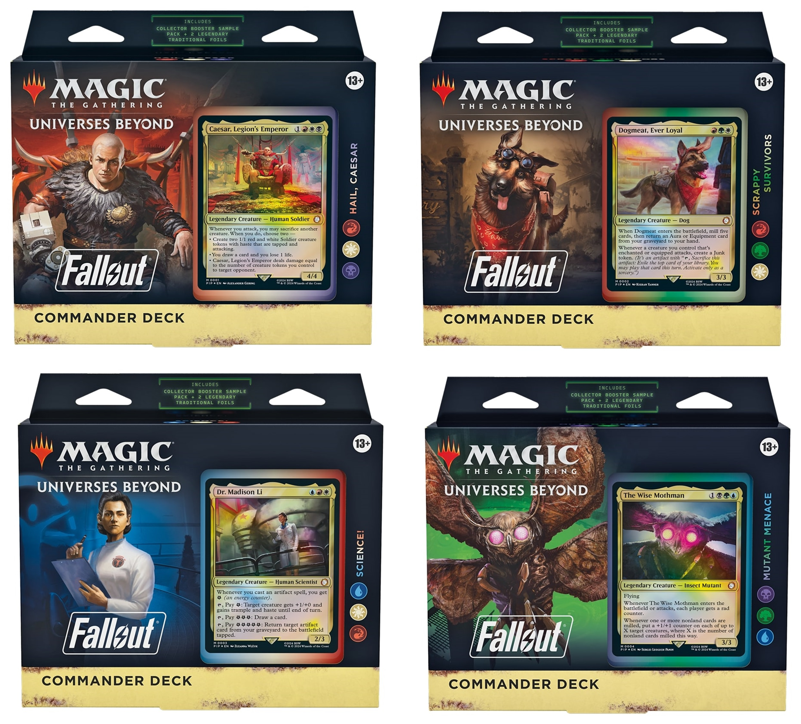 Wizards of The Coast Magic: The Gathering Fallout Commander Deck (1 ...