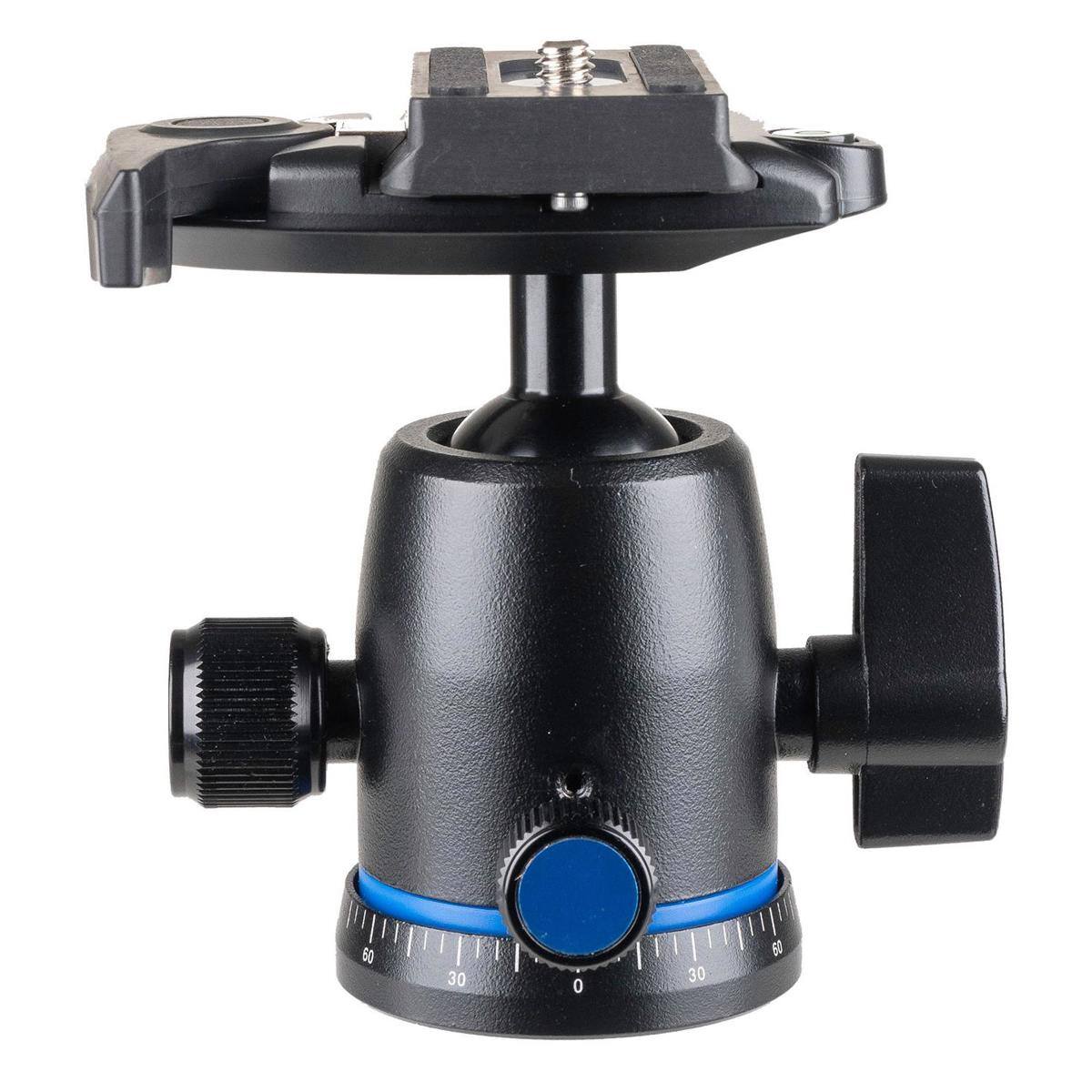 Alt View 2. Slik - Slik PBH-535AS Ball Head with Arca Swiss QR Plate, Load Capacity 11.0 Lb, Black.