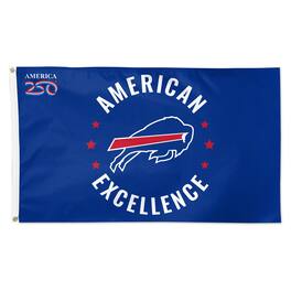 WinCraft - Buffalo Bills 3' x 5' One-Sided America 250 Deluxe Flag - Multicolor