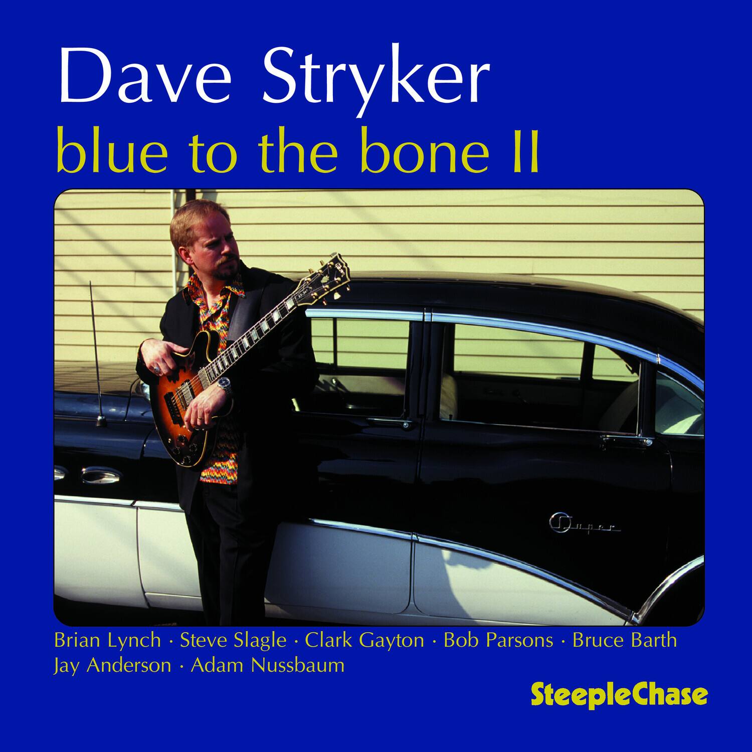 Dave Stryker  
blue to the bone II  

Brian Lynch • Steve Slagle • Clark Gayton • Bob Parsons • Bruce Barth  
Jay Anderson • Adam Nussbaum  

SteepleChase