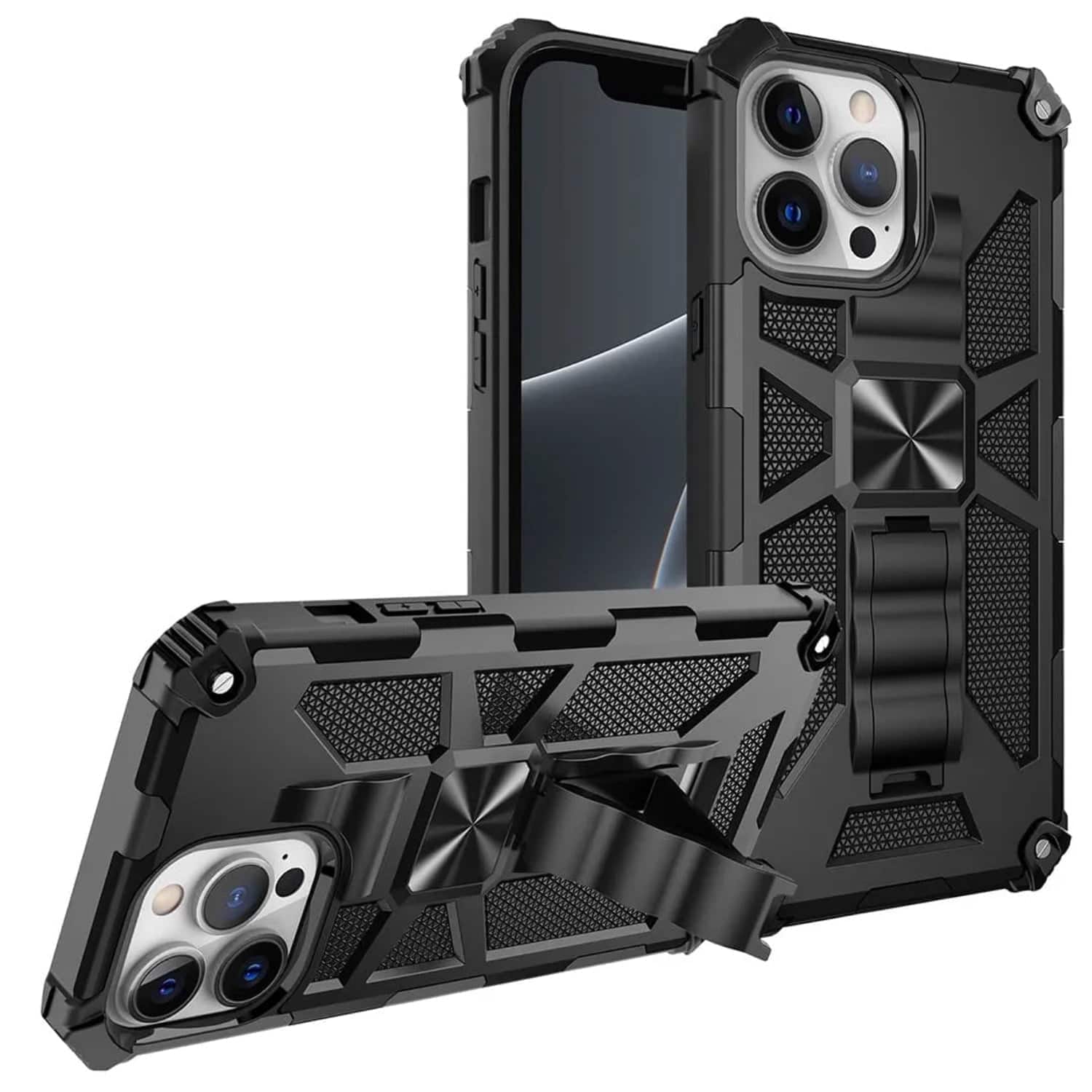 RomeTech - Rome Tech Armor Case for iPhone 13 - Black