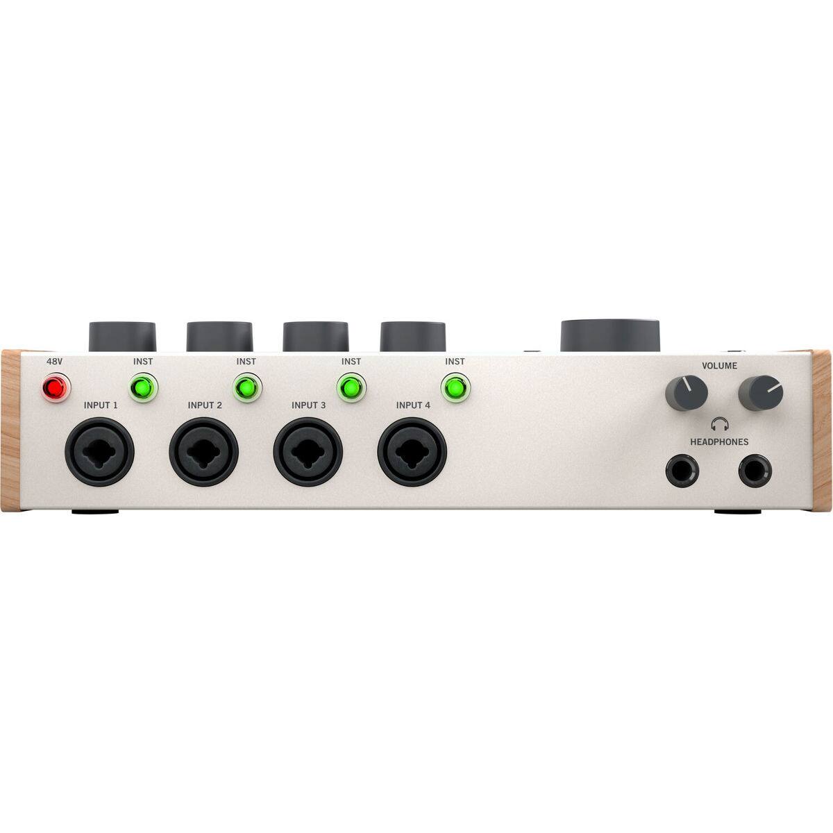48V INST INPUT 1 INST INPUT 2 INST INPUT 3 INST INPUT 4 VOLUME HEADPHONES