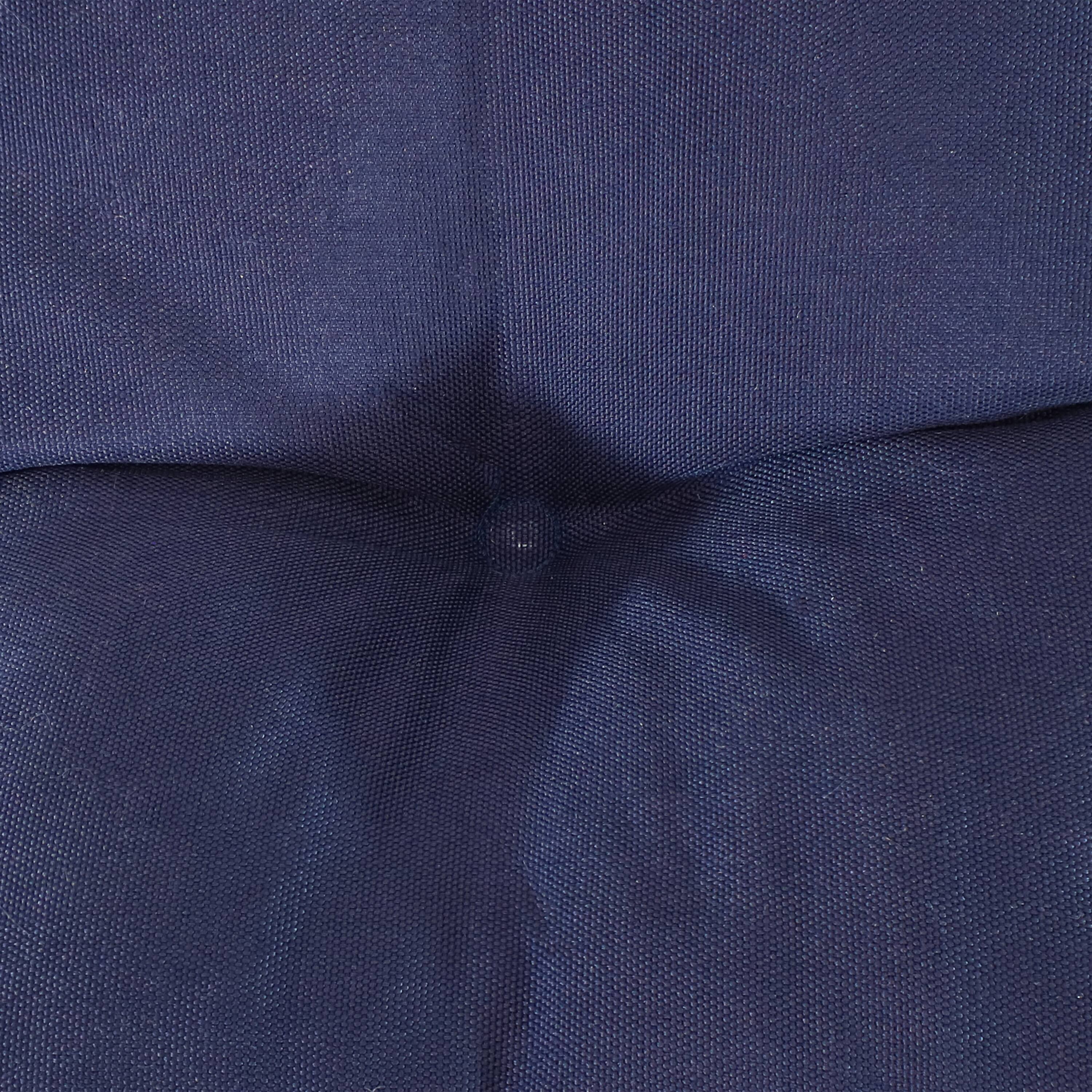 Alt View 4. Sunnydaze - Indoor/Outdoor Olefin Tufted High-Back Chair Cushion - Blue.