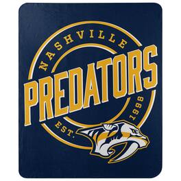Northwest - Nashville Predators 50" x 60" Campaign Fleece Throw - Navy