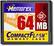 Front Detail. Memorex - 64MB CompactFlash Memory Card.