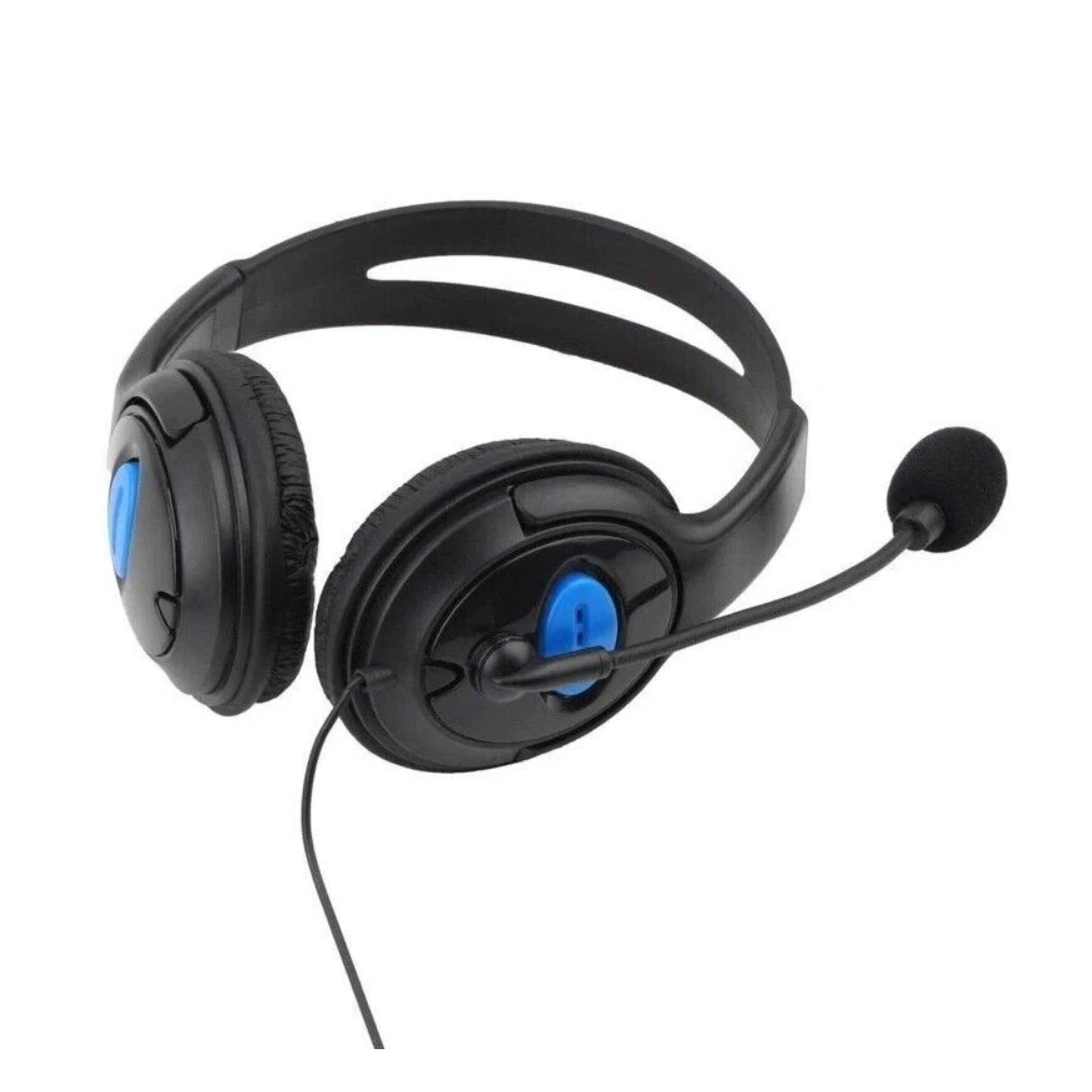 Angle. Kitcheniva - Stereo Wired Gaming Headsets Headphones With Mic For PS4 Playstation 4 PC Laptop - Black.