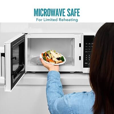 MICROWAVE SAFE  
For Limited Reheating